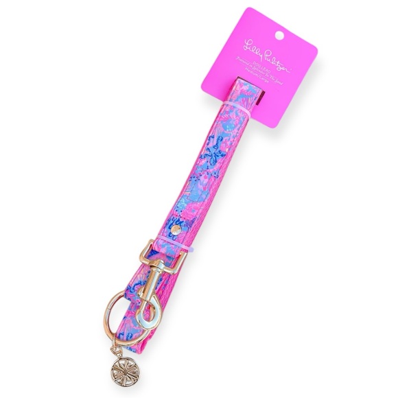 🆕 Lilly Pulitzer | Splendor In The Sand Pet Lead NWT - Picture 4 of 9